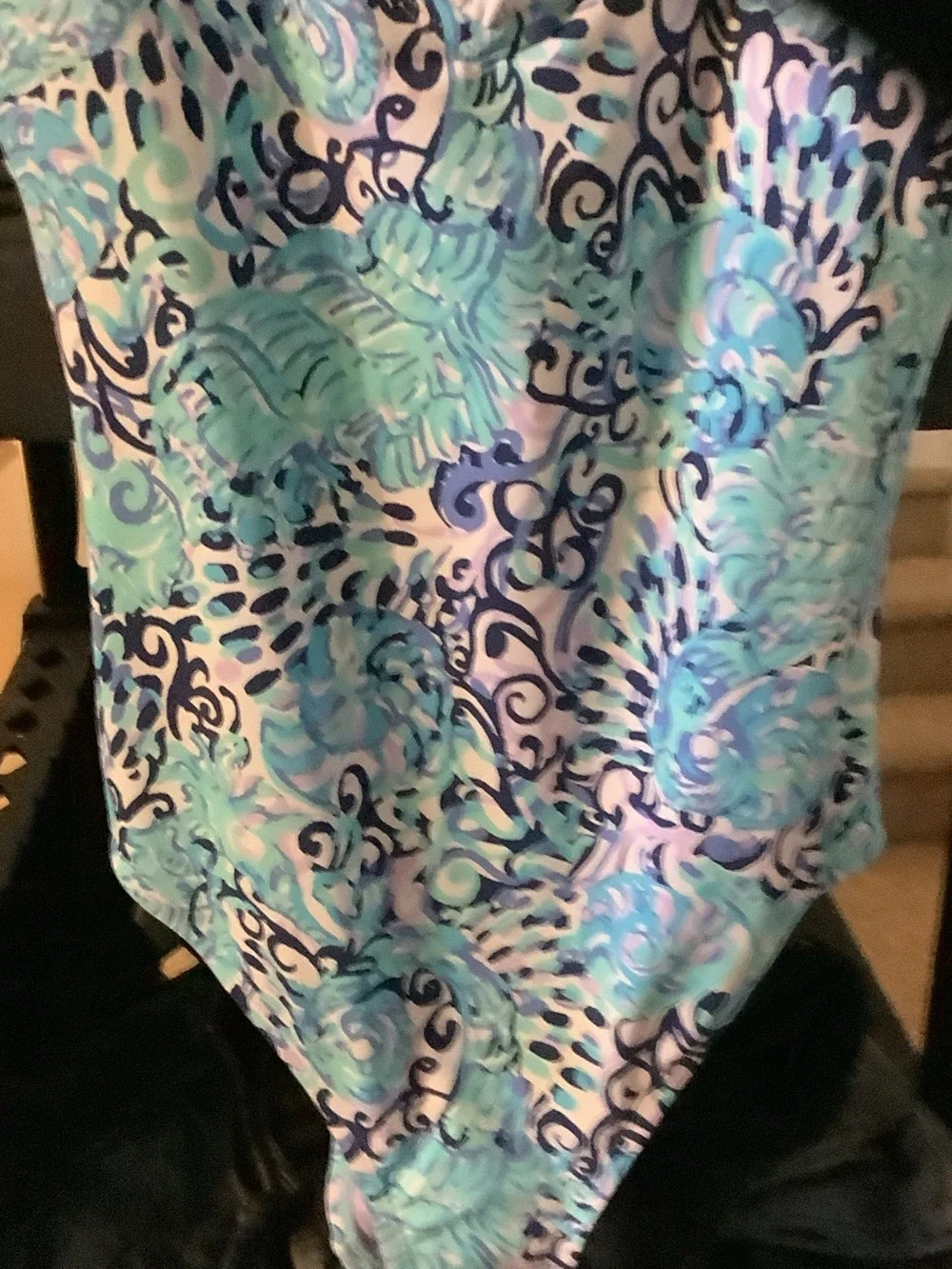 Lilly Pulitzer Light Aqua Spritz‎ Araza One-Piece